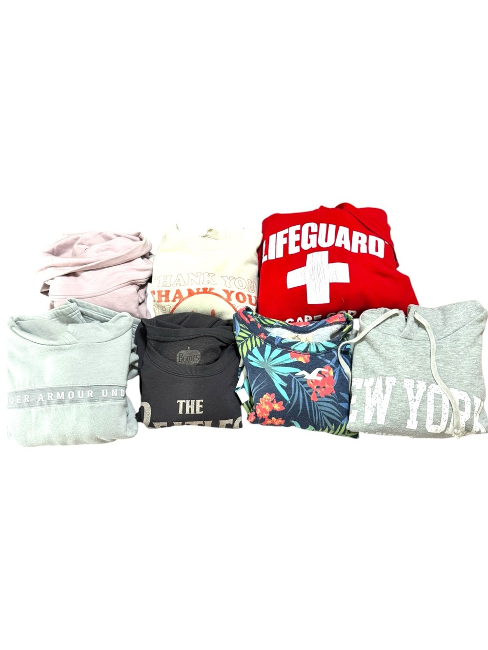 Lot of 7 Sweatshirts XXS - XL